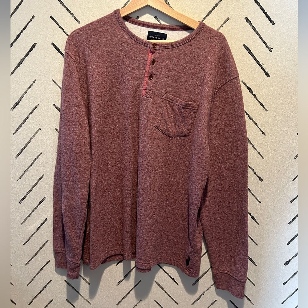 Lucky Brand size XL Henley
